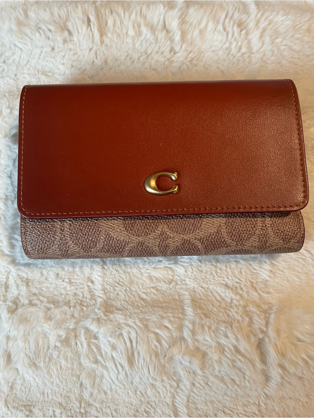 Coach Signature Canvas Wallet